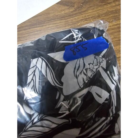 Joseph Ribkoff Sheath Dress Semi Sheer Floral Overlay Size 10 Floral (855) - Picture 10 of 10